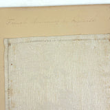 Ray Hayden's 1903 "Graded Sewing Course" Sewing Samples Notebook