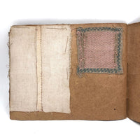 Kitty Merrett's Gorgeous Early 20th C. Schoolgirl Sewing Practice Book