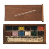 c. 1830s, Very Rare Osborne's Superfine American Watercolors Travel Set