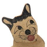 Much Alligatored Old Doggy Doorstop with Turning Head