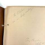 Ray Hayden's 1903 "Graded Sewing Course" Sewing Samples Notebook