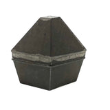 Beautiful Old Set of Graduated Biscuit Cutters in Shaped Lidded Tin