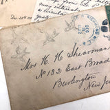 Dear Mother, 1882 Letter with Sweet Little Drawings