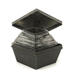 Beautiful Old Set of Graduated Biscuit Cutters in Shaped Lidded Tin