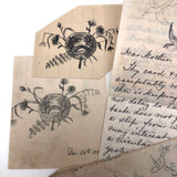 Dear Mother, 1882 Letter with Sweet Little Drawings