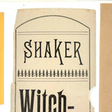 Mixed Lot of Shaker Paper Labels, 19th Century to Later 20th