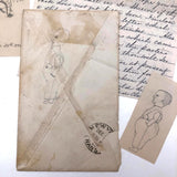 Dear Mother, 1882 Letter with Sweet Little Drawings