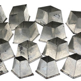 Beautiful Old Set of Graduated Biscuit Cutters in Shaped Lidded Tin