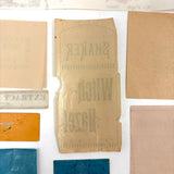 Mixed Lot of Shaker Paper Labels, 19th Century to Later 20th