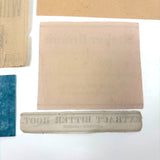 Mixed Lot of Shaker Paper Labels, 19th Century to Later 20th