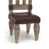 Early 20th C. Handmade Dollhouse Chair with Great Details