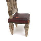 Early 20th C. Handmade Dollhouse Chair with Great Details