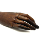 SOLD Antique Jointed Mannequin Hand with Very Rich Patina