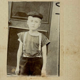 Young and Tough, NYC, c. 1920s Mounted Portrait, E.L Jenkins