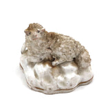 Very Endearing Early Staffordshire Little Lamb