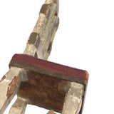 Early 20th C. Handmade Dollhouse Chair with Great Details