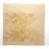 Watercolor Color Study (with Toned Leaves on Reverse)