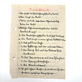 1938 German Geography Notebook with Tons of Notes and Many Hand-drawn Maps
