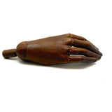SOLD Antique Jointed Mannequin Hand with Very Rich Patina