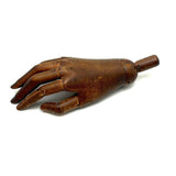 SOLD Antique Jointed Mannequin Hand with Very Rich Patina