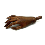 SOLD Antique Jointed Mannequin Hand with Very Rich Patina