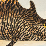 Another Stunning Hybrid: Twice Watercolored 1794 Shaw & Nodder Copper Engraving of Streaked Lophius