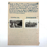 1938 German Geography Notebook with Tons of Notes and Many Hand-drawn Maps