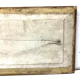 Painted Row of Loons on Long Beveled Wood Panel