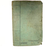 1938 German Geography Notebook with Tons of Notes and Many Hand-drawn Maps