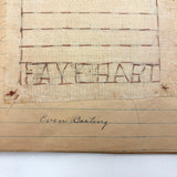 Faye Lucie Hart's Excellent Early 20th Century Sewing Book in Beautiful Condition