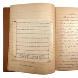 Faye Lucie Hart's Excellent Early 20th Century Sewing Book in Beautiful Condition