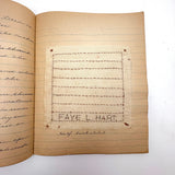 Faye Lucie Hart's Excellent Early 20th Century Sewing Book in Beautiful Condition