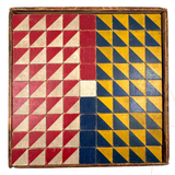 SOLD Very Best Early Color Cubes, Set of Eighty One in Original Wood Framed Box (No Lid)
