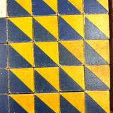 SOLD Very Best Early Color Cubes, Set of Eighty One in Original Wood Framed Box (No Lid)