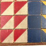 SOLD Very Best Early Color Cubes, Set of Eighty One in Original Wood Framed Box (No Lid)