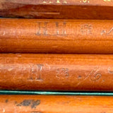 Scarce c. 1860s E. Eberhard Faber Polygrade Drawing Pencils in Original Case with Snap Closure