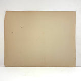 Lyrical Antique Graphite Drawing of Two Geometric Volumes