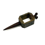 Beautiful Early Brass and Iron Trammel Point