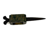Beautiful Early Brass and Iron Trammel Point