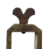 Beautiful Early Brass and Iron Trammel Point