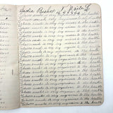 The World Revolves Around the Sun (Good Manners), c. 1890 Penmanship Notebook, Full
