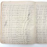 The World Revolves Around the Sun (Good Manners), c. 1890 Penmanship Notebook, Full