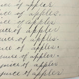 The World Revolves Around the Sun (Good Manners), c. 1890 Penmanship Notebook, Full