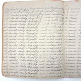 The World Revolves Around the Sun (Good Manners), c. 1890 Penmanship Notebook, Full