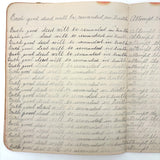 The World Revolves Around the Sun (Good Manners), c. 1890 Penmanship Notebook, Full