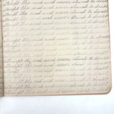 The World Revolves Around the Sun (Good Manners), c. 1890 Penmanship Notebook, Full