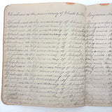 The World Revolves Around the Sun (Good Manners), c. 1890 Penmanship Notebook, Full