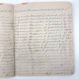 The World Revolves Around the Sun (Good Manners), c. 1890 Penmanship Notebook, Full