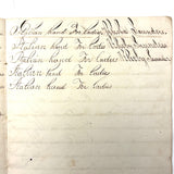 Rhoba Saunders' Very Much of the Time 1824 Penmanship Notebook, Scituate, RI