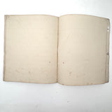 Rhoba Saunders' Very Much of the Time 1824 Penmanship Notebook, Scituate, RI